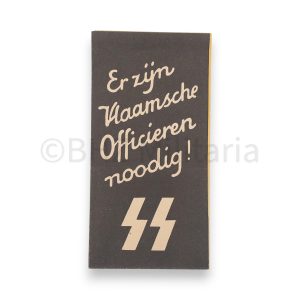ss brochure 'er zijn vlaamsche officieren noodig!'