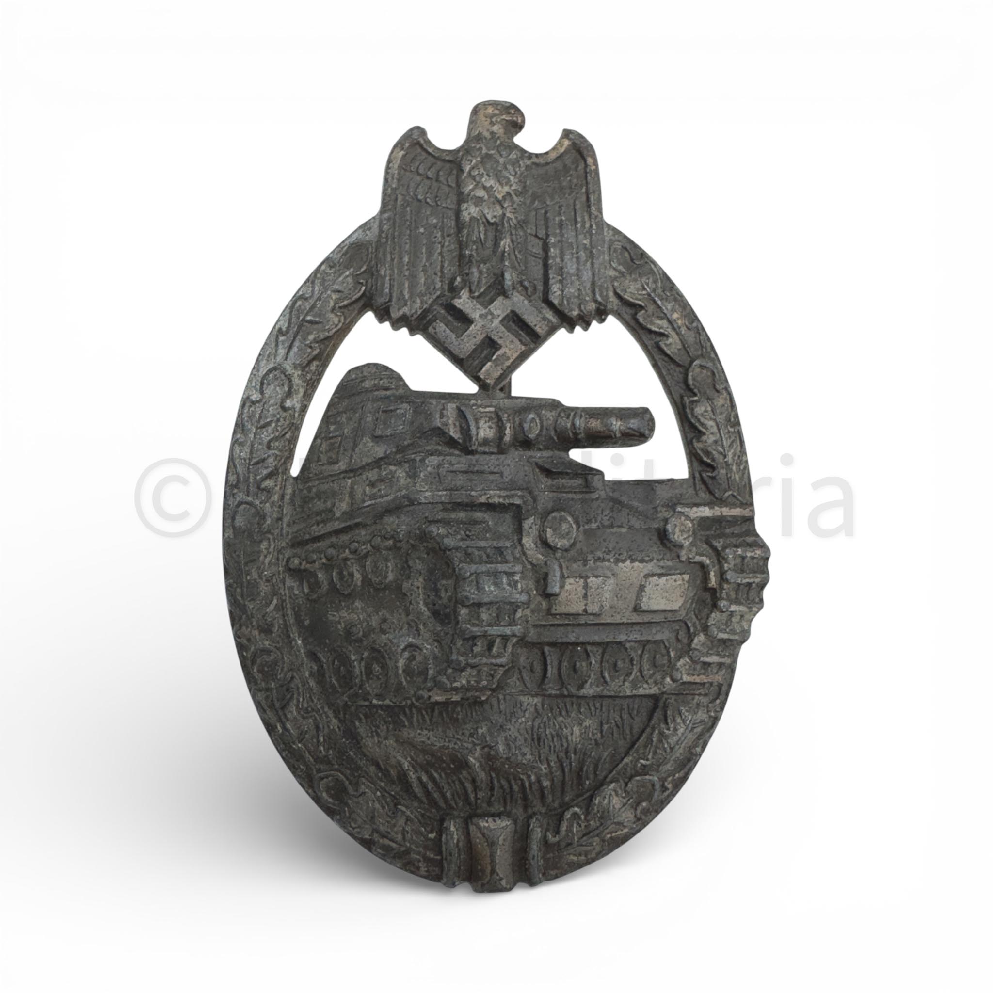 Panzerkampfabzeichen (PKA) Bronze – Karl Wurster