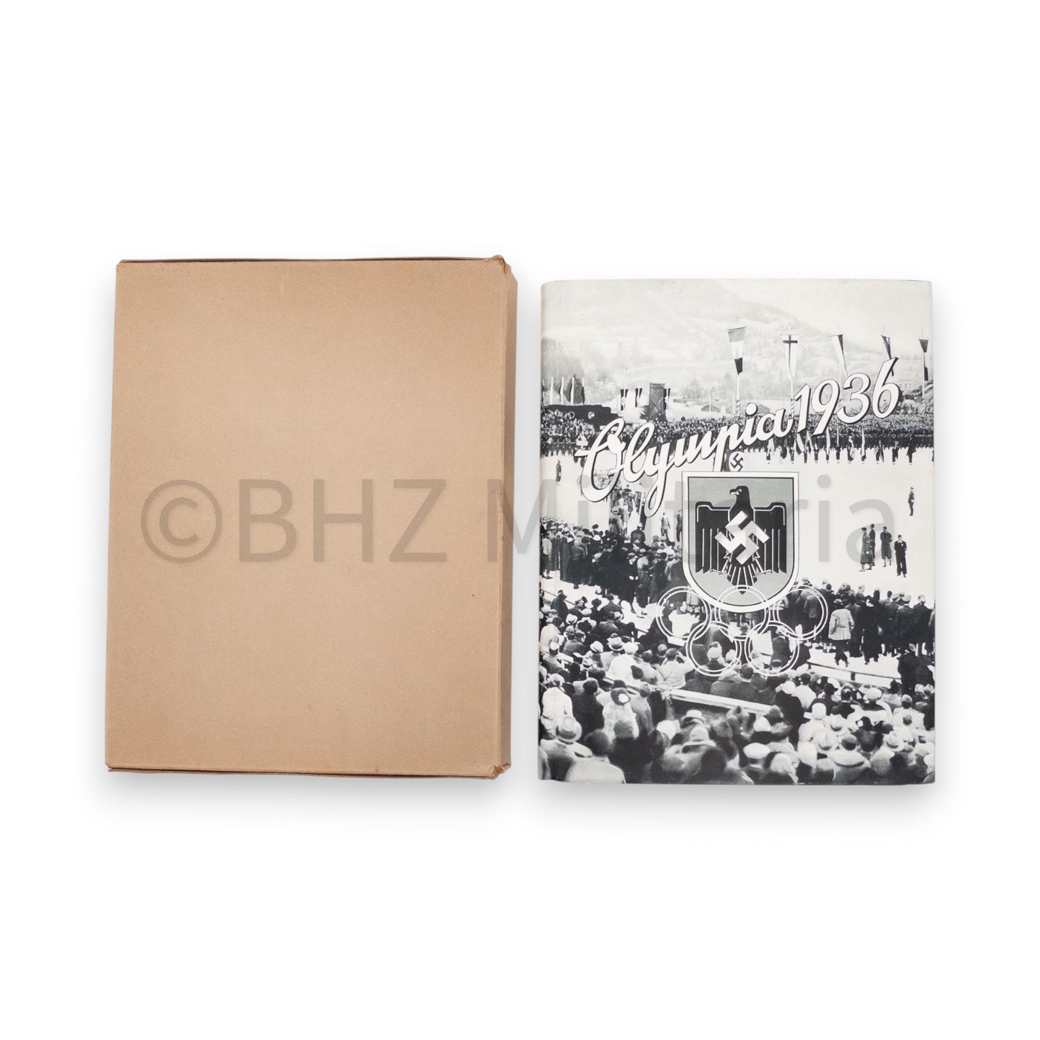 Olympia 1936 – Band 1 met originele stofomslag en verpakking – mint conditie