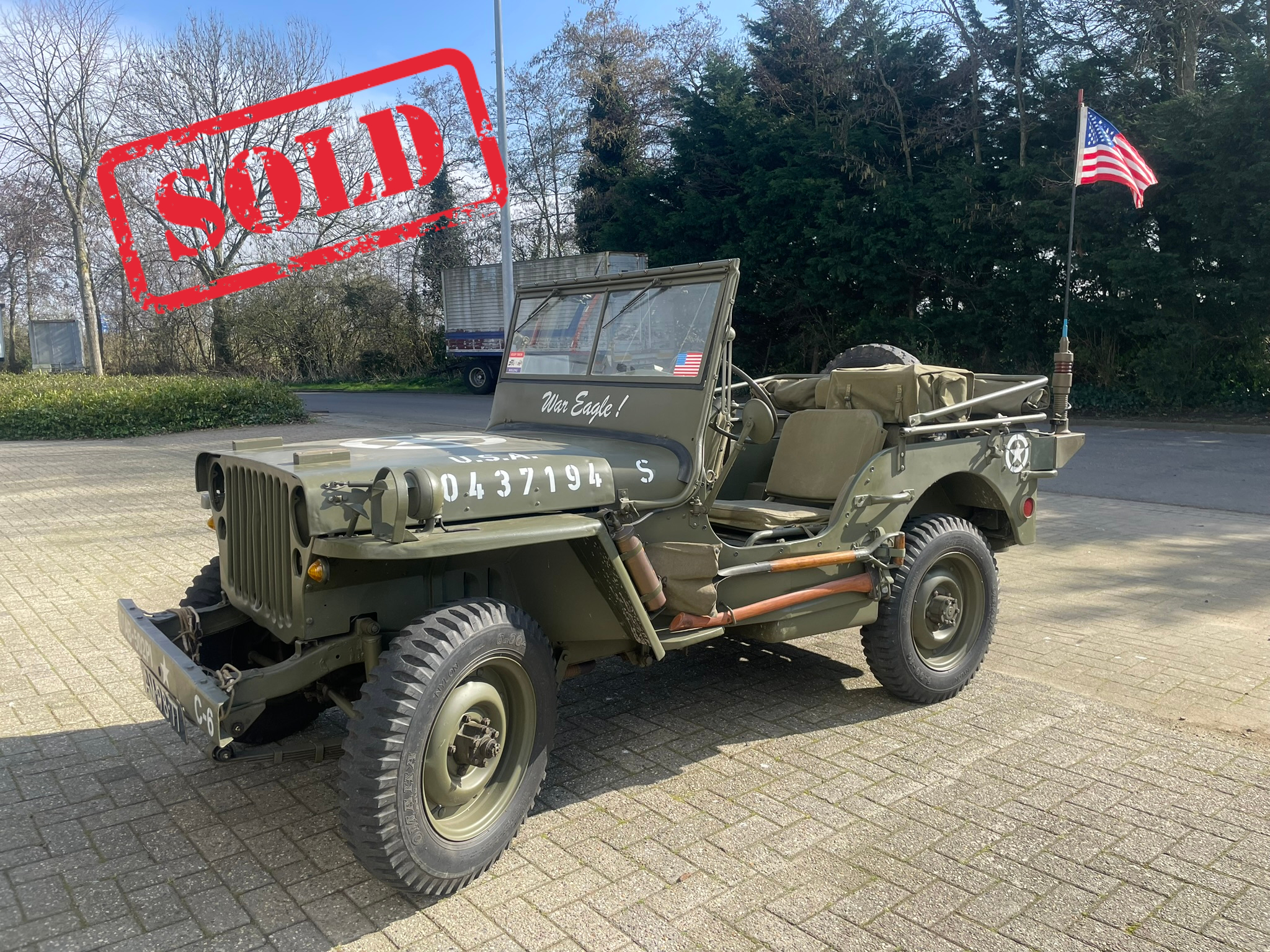 U.S Willys MB April 1945 MB437xxx
