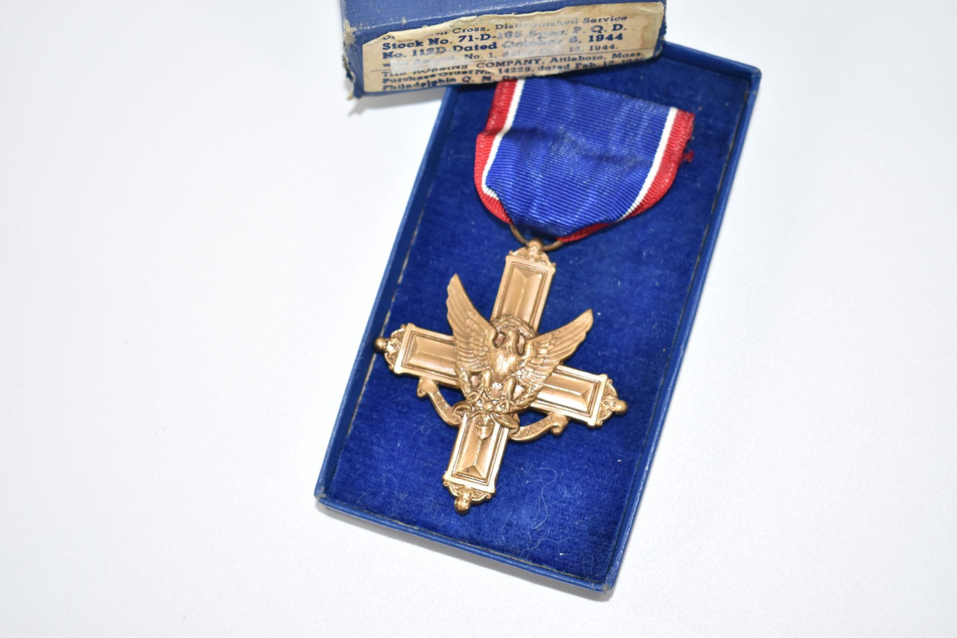 米国実物勲章　Distinguished Service Medal アーミー WWII Gear - United States Army Distinguished Service Medal