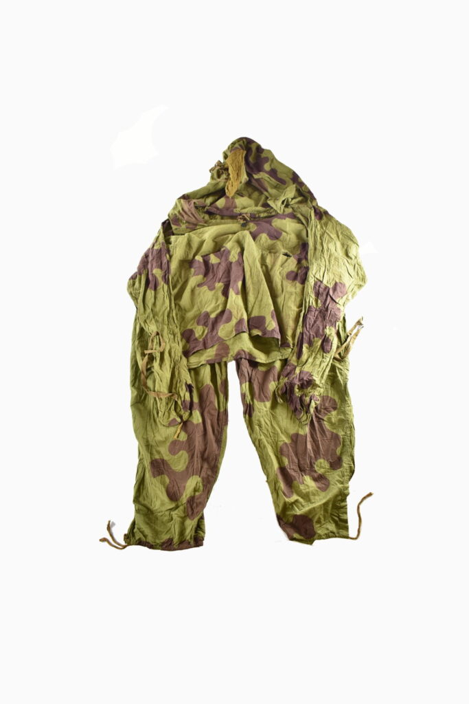 30s 40s vintage SOVIET AMOEBA CAMO pants