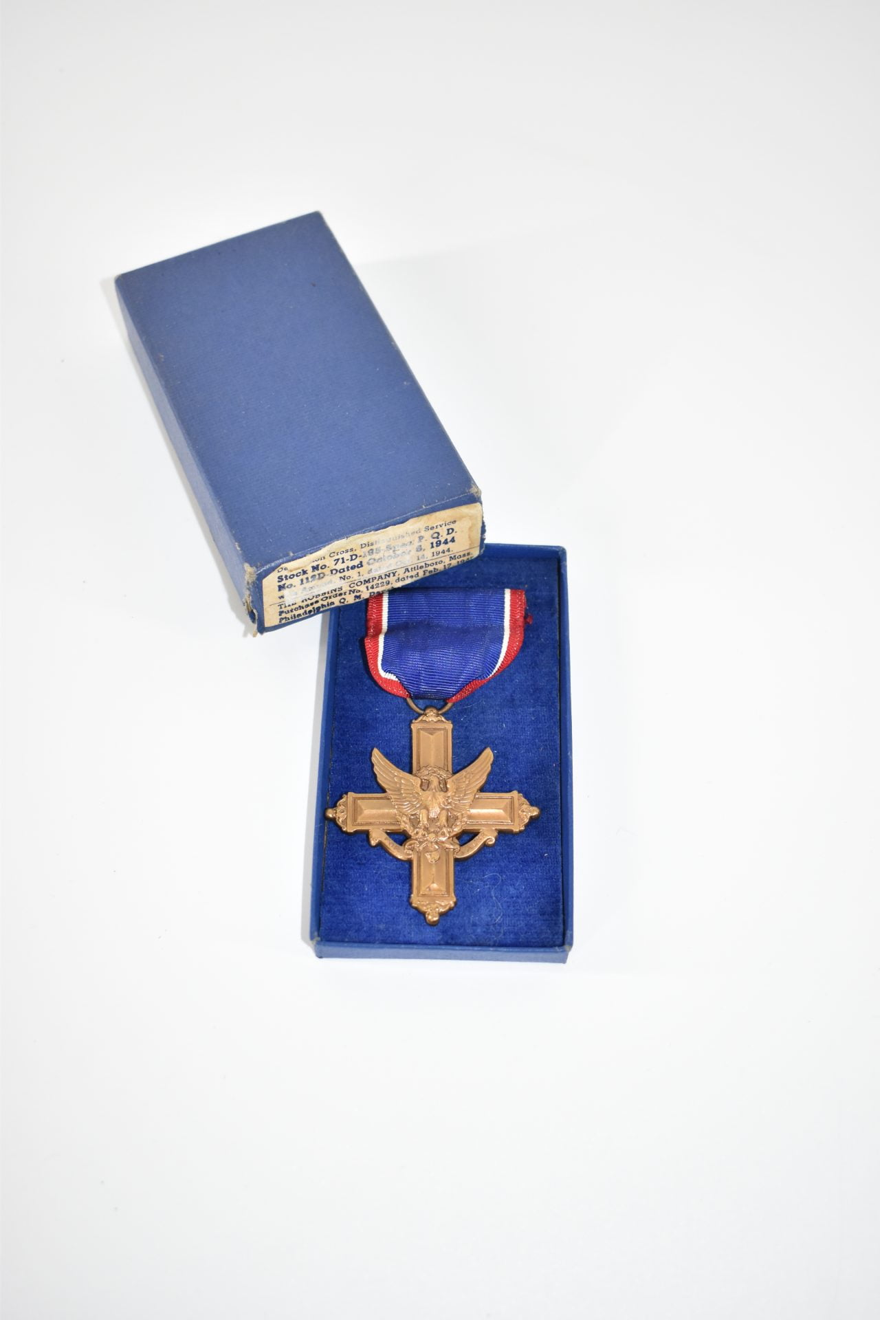 米国実物勲章　Distinguished Service Medal アーミー WWIIARMYDSM0001.jpg