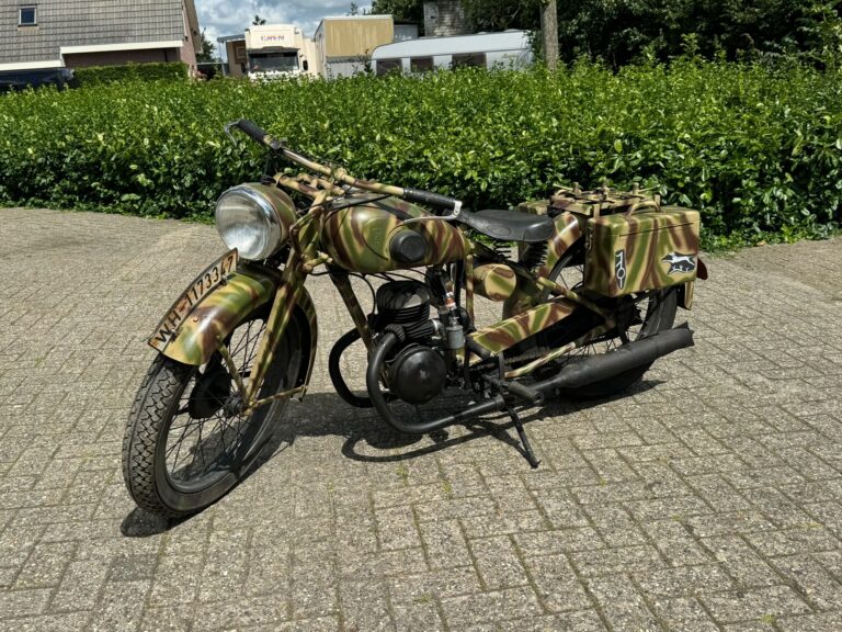 German Zündapp DB200 1937 220xxx