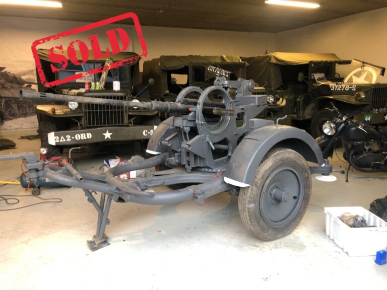 German 2cm Flak 38 (Flugzeugabwehrkanone) 1943, number matching