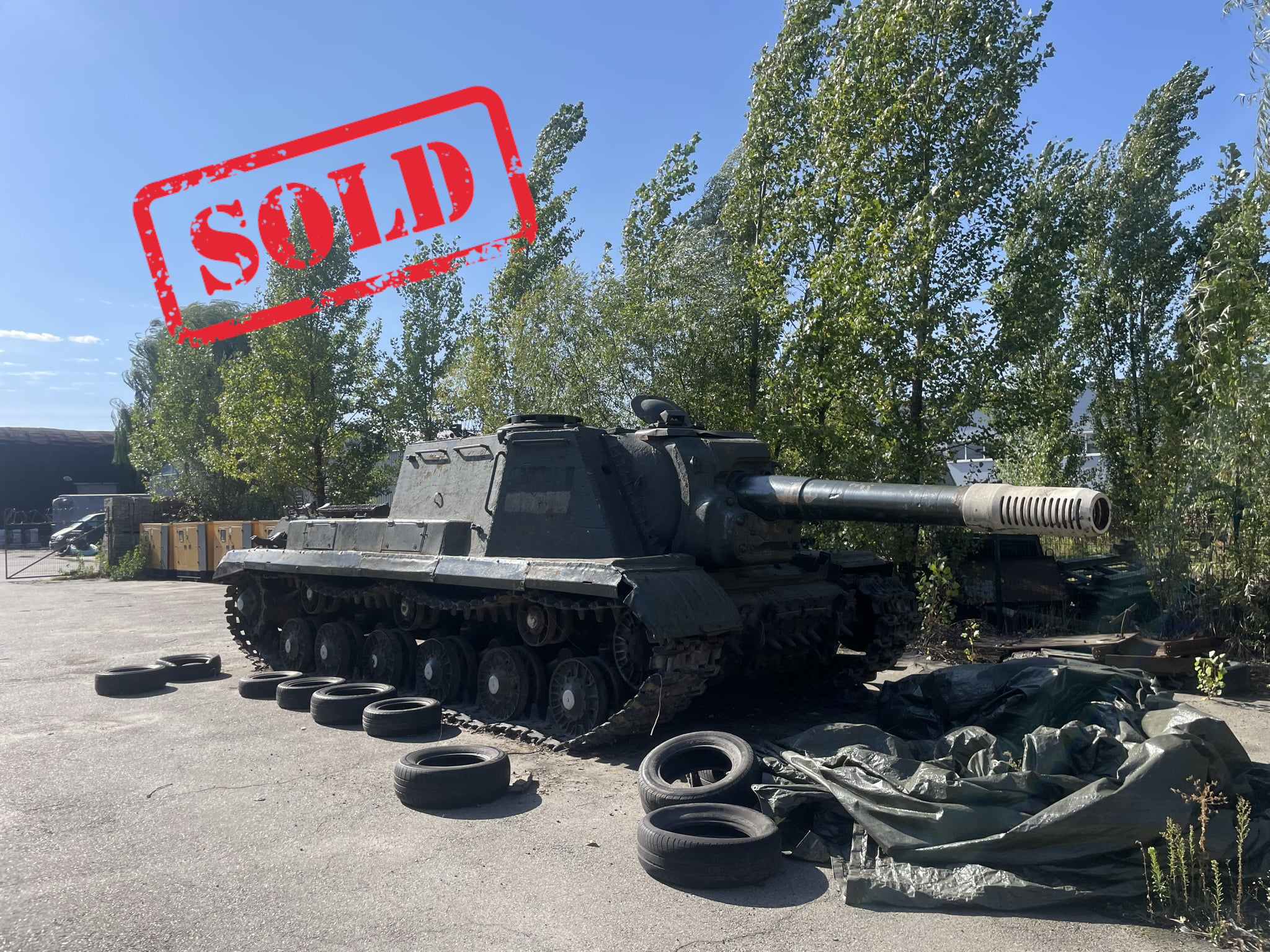 Soviet ISU152(k)(ИСУ-152) number12 May 1944 (27)