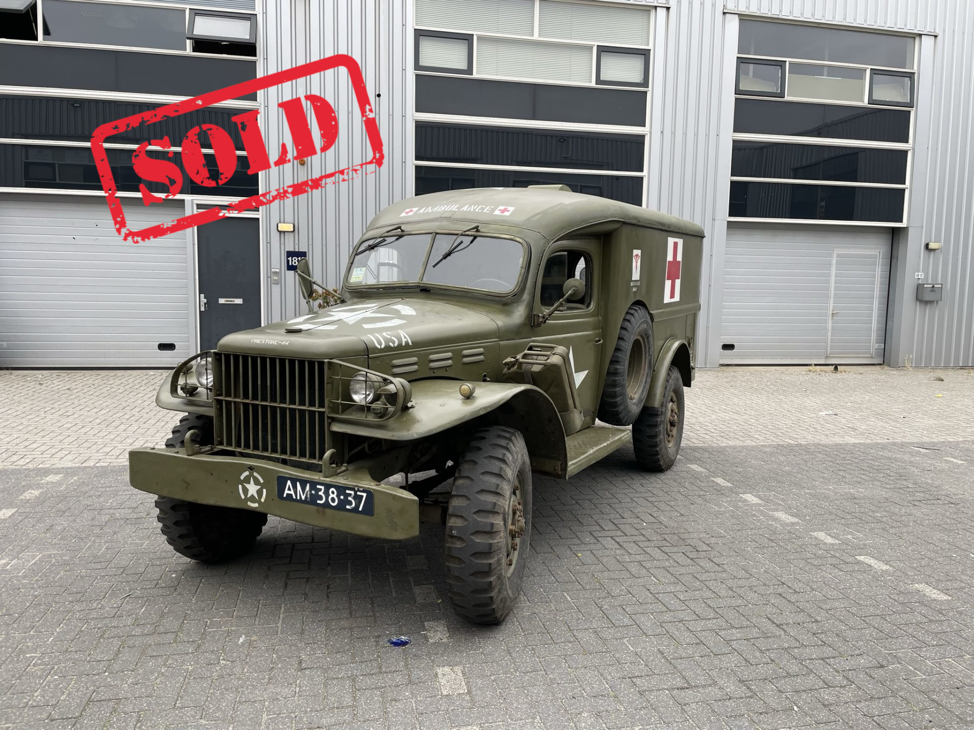 U.S Dodge WC54 Ambulance 1943 81666xxx (8)