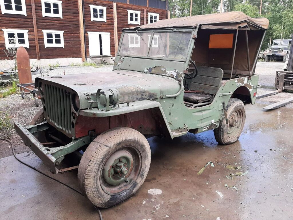 U.S Willys jeep script October 1942, MB181xxx - Byf41