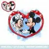 Mickey and Minnie Mouse Wedding Print Clipart