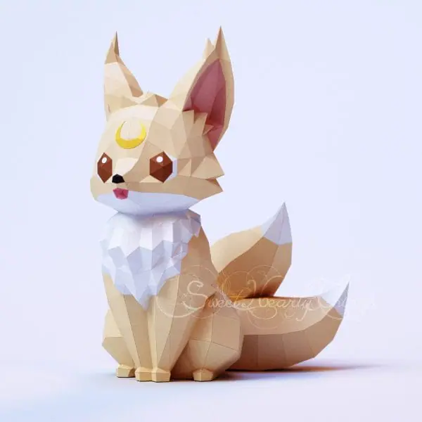 Little Kitsune Moon front left view