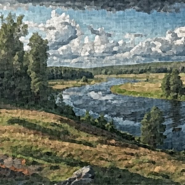 Картина - "Шепчущие Воды"