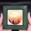 landscape-Miniature-painting-authors-work-hand-embroidered-original-gift-1-2