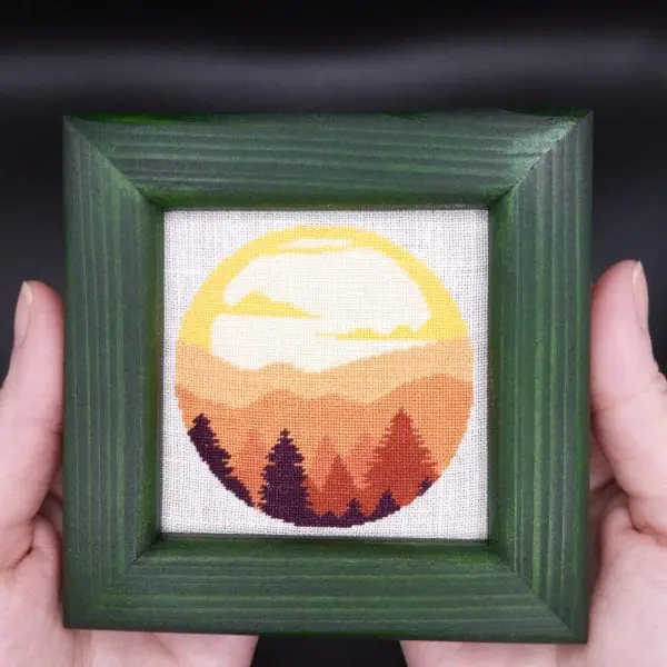 landscape-Miniature-painting-authors-work-hand-embroidered-original-gift-1-2