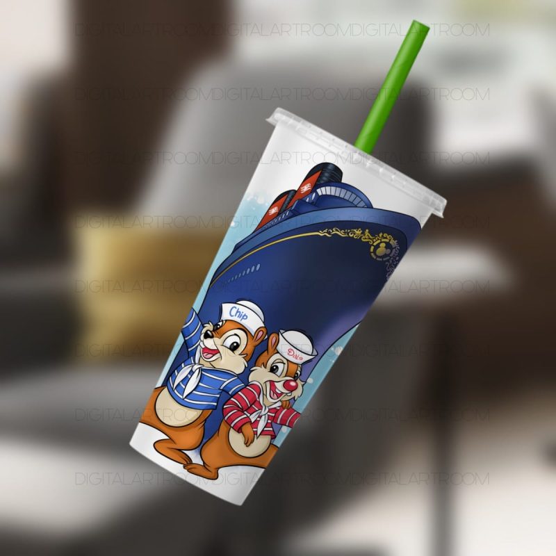 Чип и Дейл Круиз Цифровая иллюстрация Принт - Image 6
