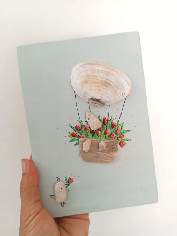 Seashell art