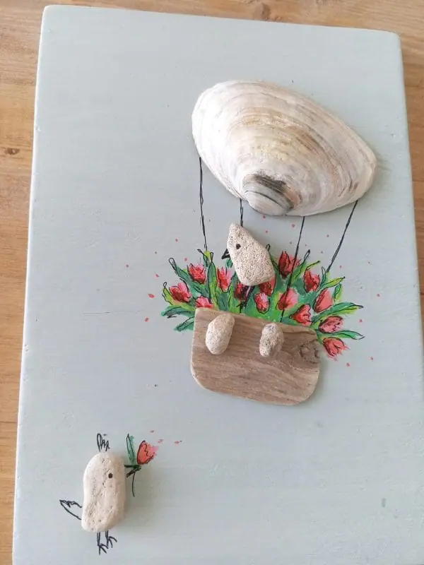 Seashell art