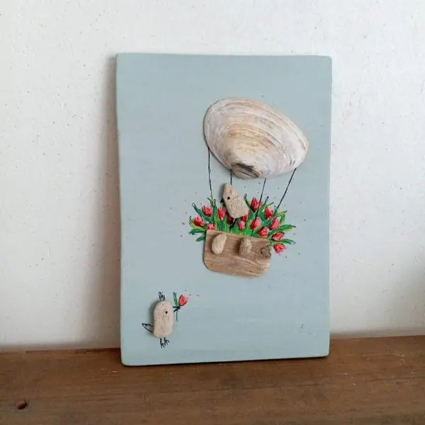 Seashell art