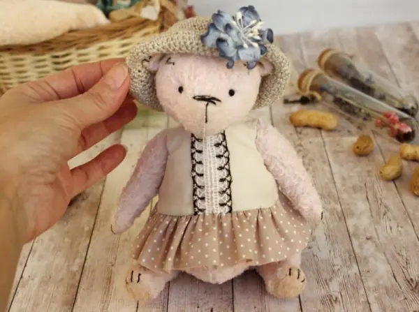 teddy bear, handmade teddy bear