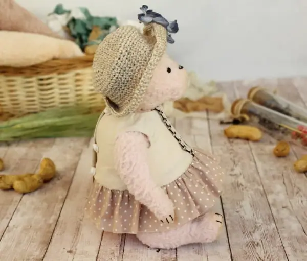 teddy bear, handmade teddy bear