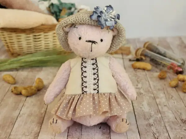 teddy bear, handmade teddy bear