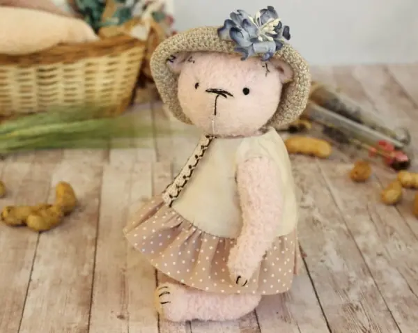teddy bear, handmade teddy bear