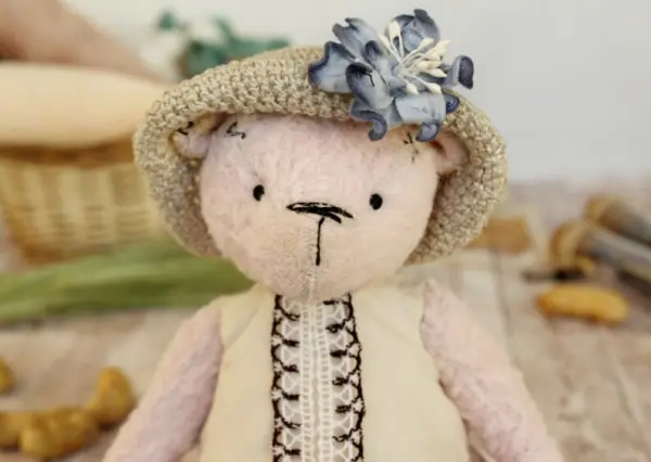 teddy bear, handmade teddy bear