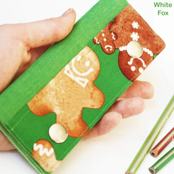 Textile keychain ginger man
