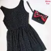 Clutch with red bow
