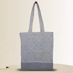 grey shopper bag