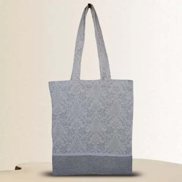 grey shopper bag