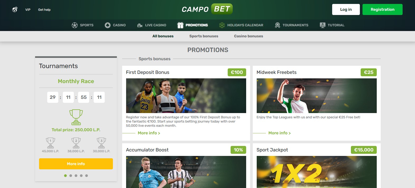 Campobet promotions