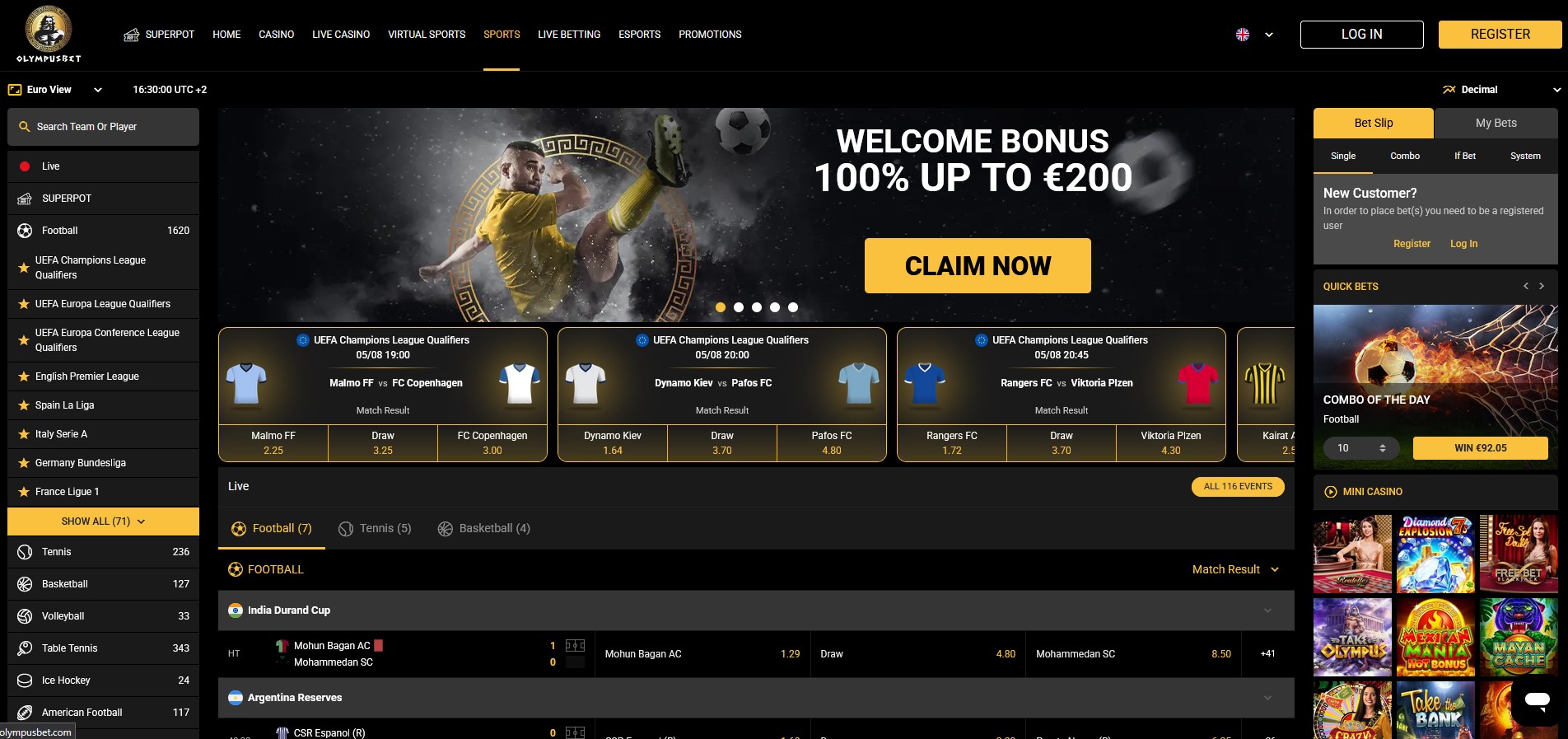 olympusbet sports