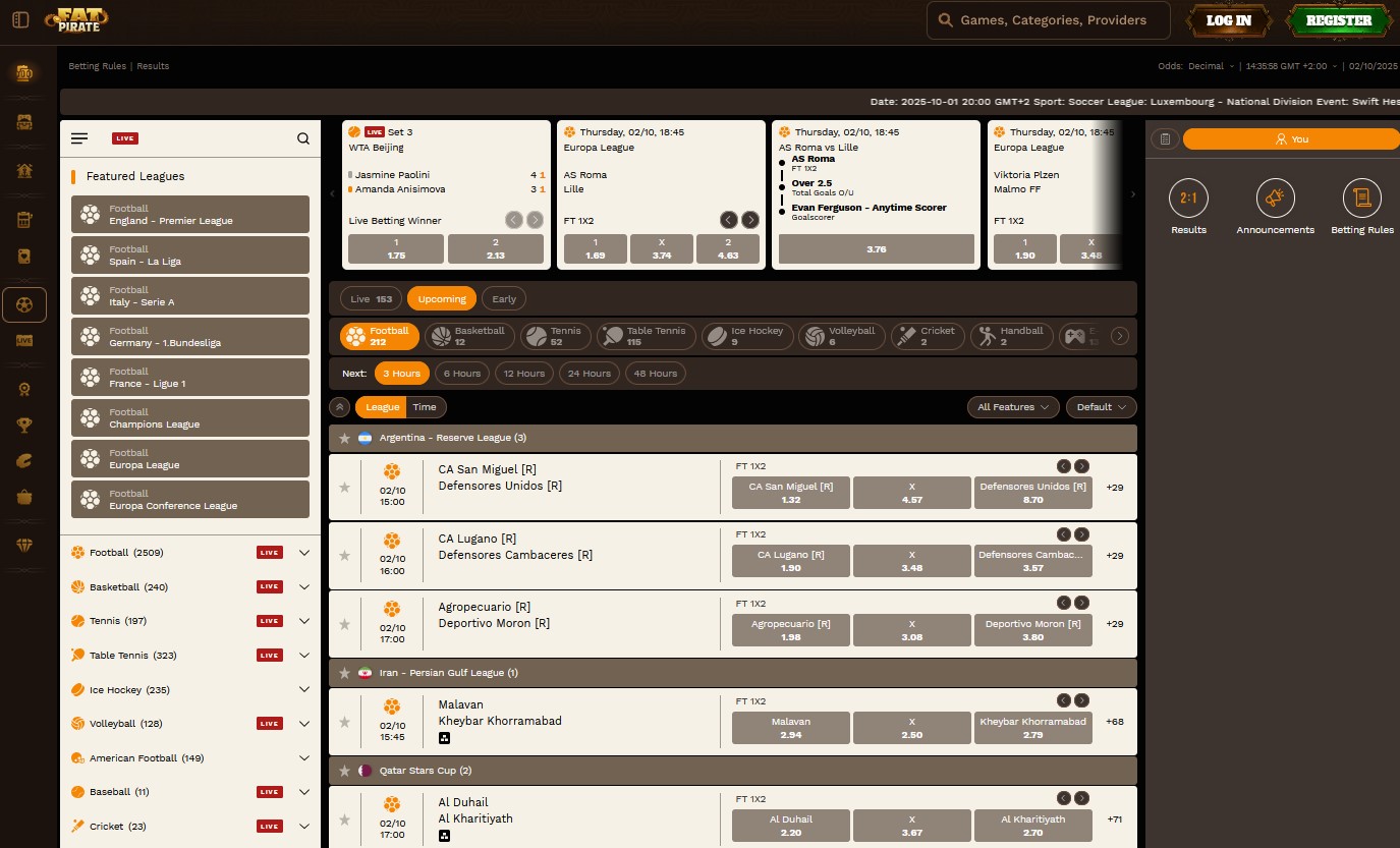 Fatpirate betting HR Fatpirate betting HR