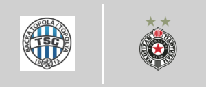FK TSC Bačka Topola - Partizan Belgrade