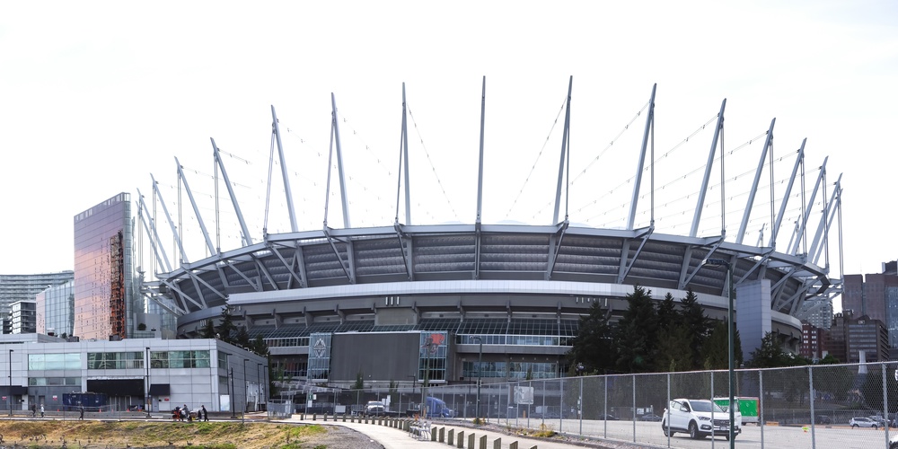 BC Place (Vancouver Stadium), Vancouver, British Columbia - Capacity ~54,000 Matches 7 BC Place (Vancouver Stadium), Vancouver, British Columbia Capacity ~54,000 Matches 7