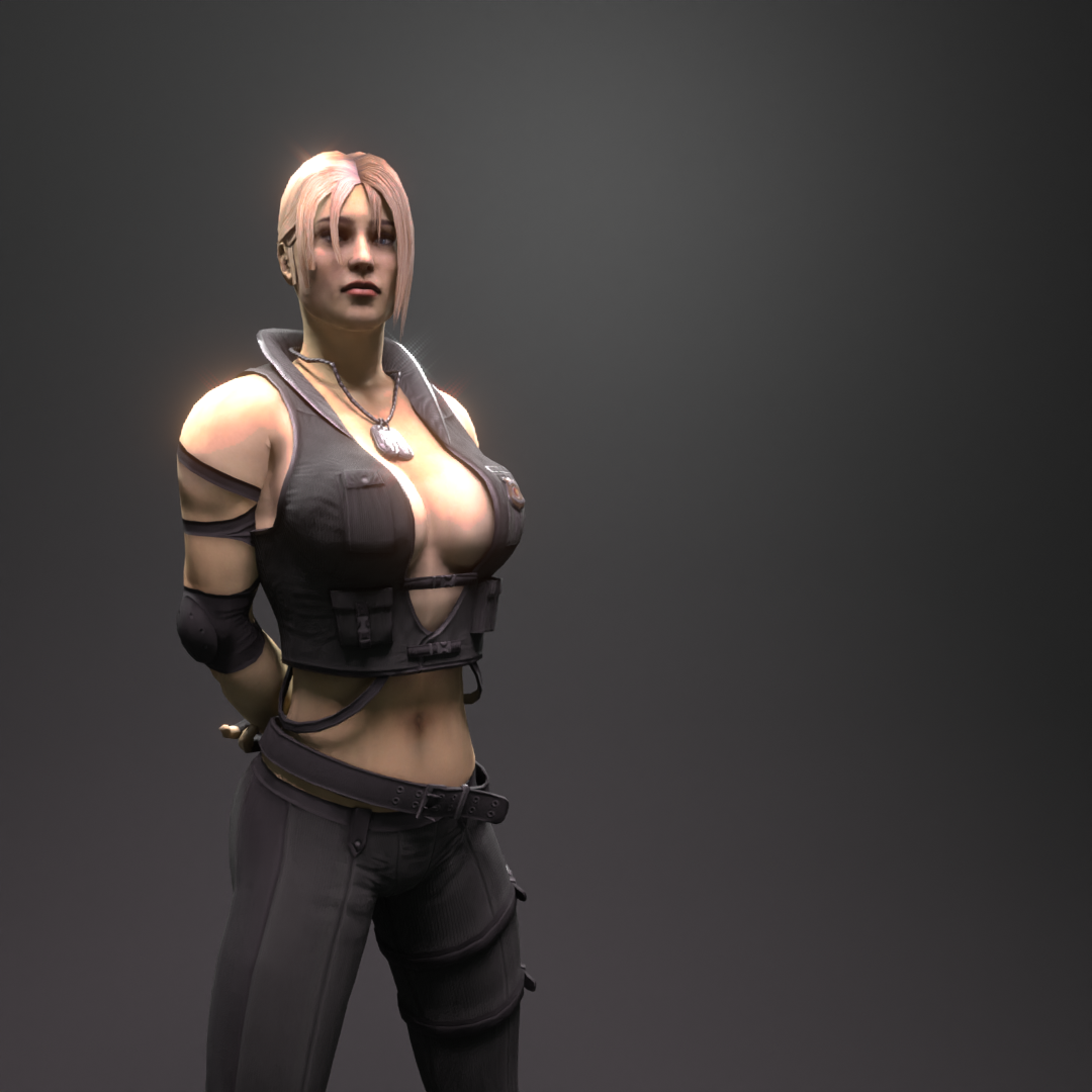 Open3DLab • Sonya Blade - MK9