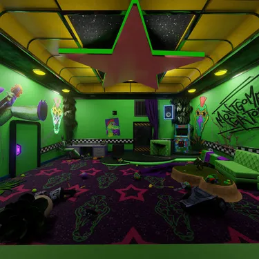 Steam Workshop::FNaF SB GlamrockFreddy Greenroom recreated.