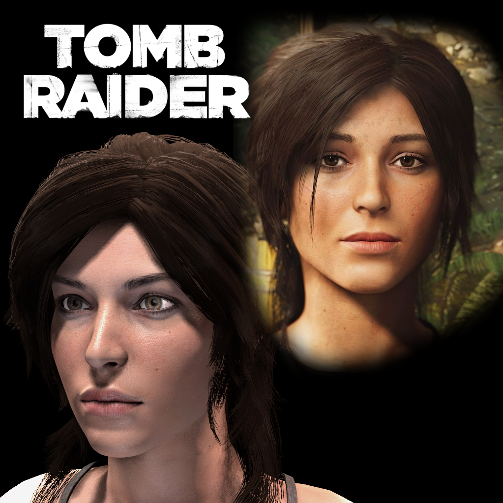 SFMLab • Lara Croft Hair - Rise/Shadow of the Tomb Raider