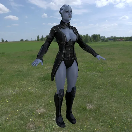 SmutBase â€¢ Liara T'Soni - Mass Effect 3 (Blender)