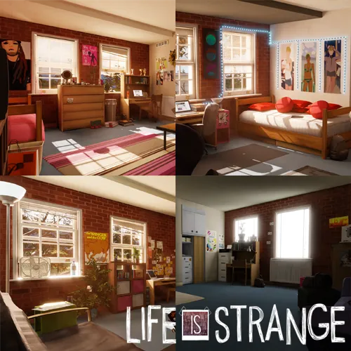 Open3DLab • Life is Strange Female Dorm Pack