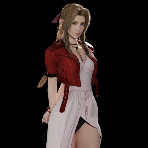 Thumbnail image for Aerith Gainsborough (Cosplayer edition) - Final Fantasy VII Remake