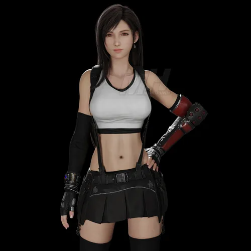 Smutbase • Tifa Lockhart Cosplayer Final Fantasy Vii Remake