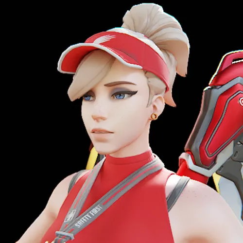 Open3dlab Mercy Lifeguard Weapons Overwatch 2 V 1 2