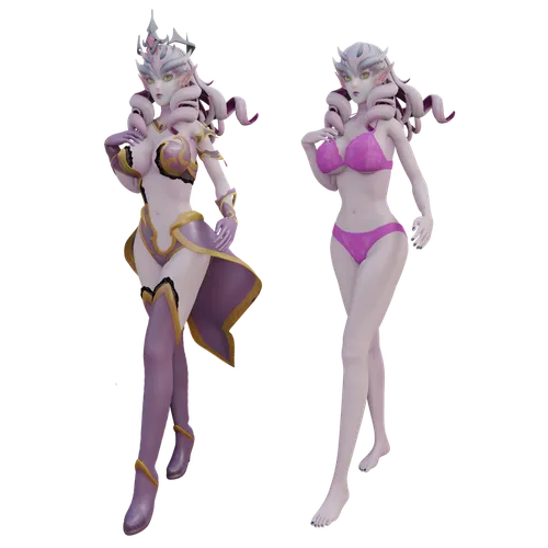 Thumbnail image for Lady Celestina from Subverse - model by NightySix3D