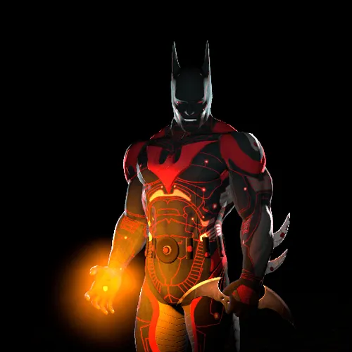 Animated Batman Beyond mod for Batman Arkham City by