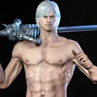 Dante Nude Model (Devil May Cry 4)