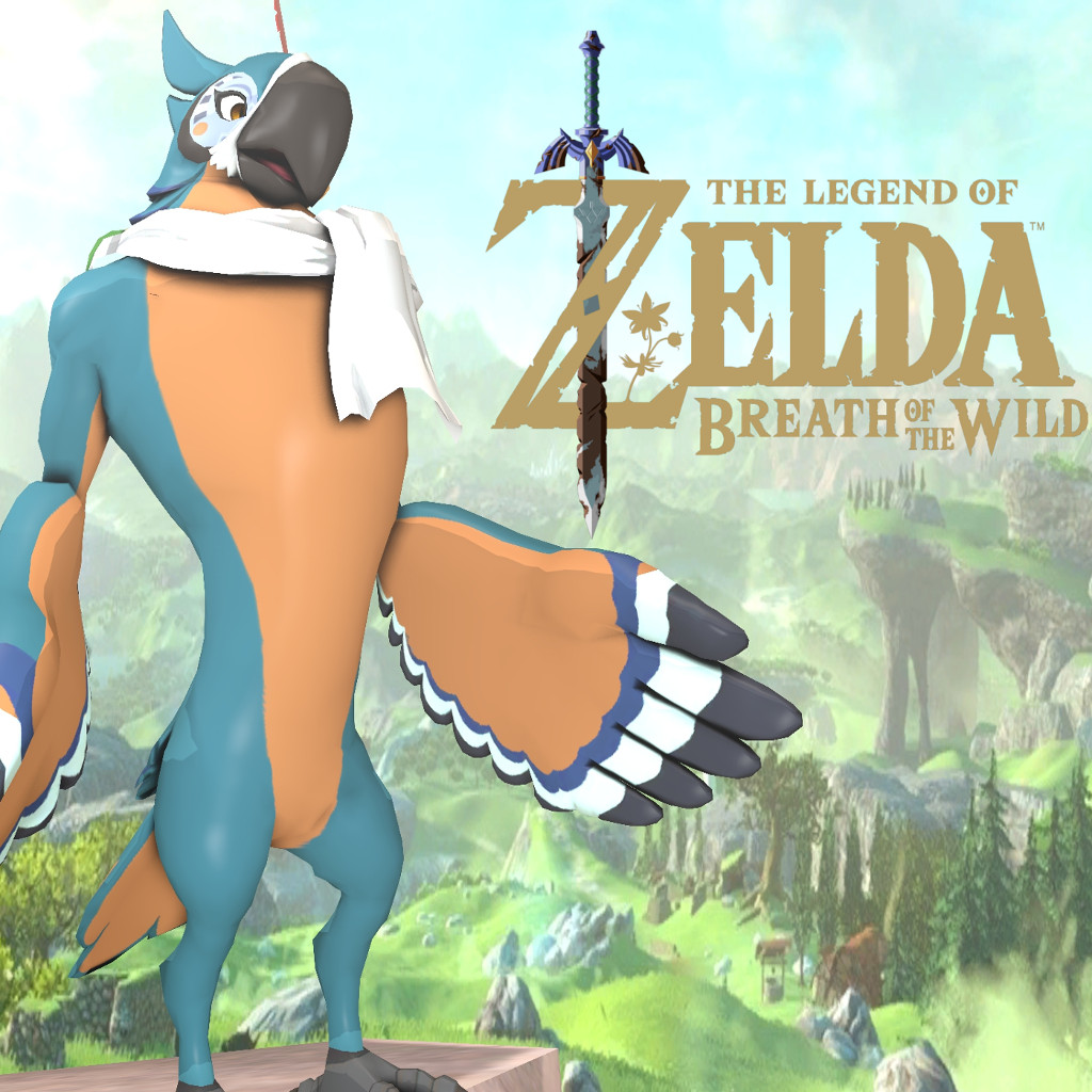 SFMLab • Zelda BOTW - Kass nude