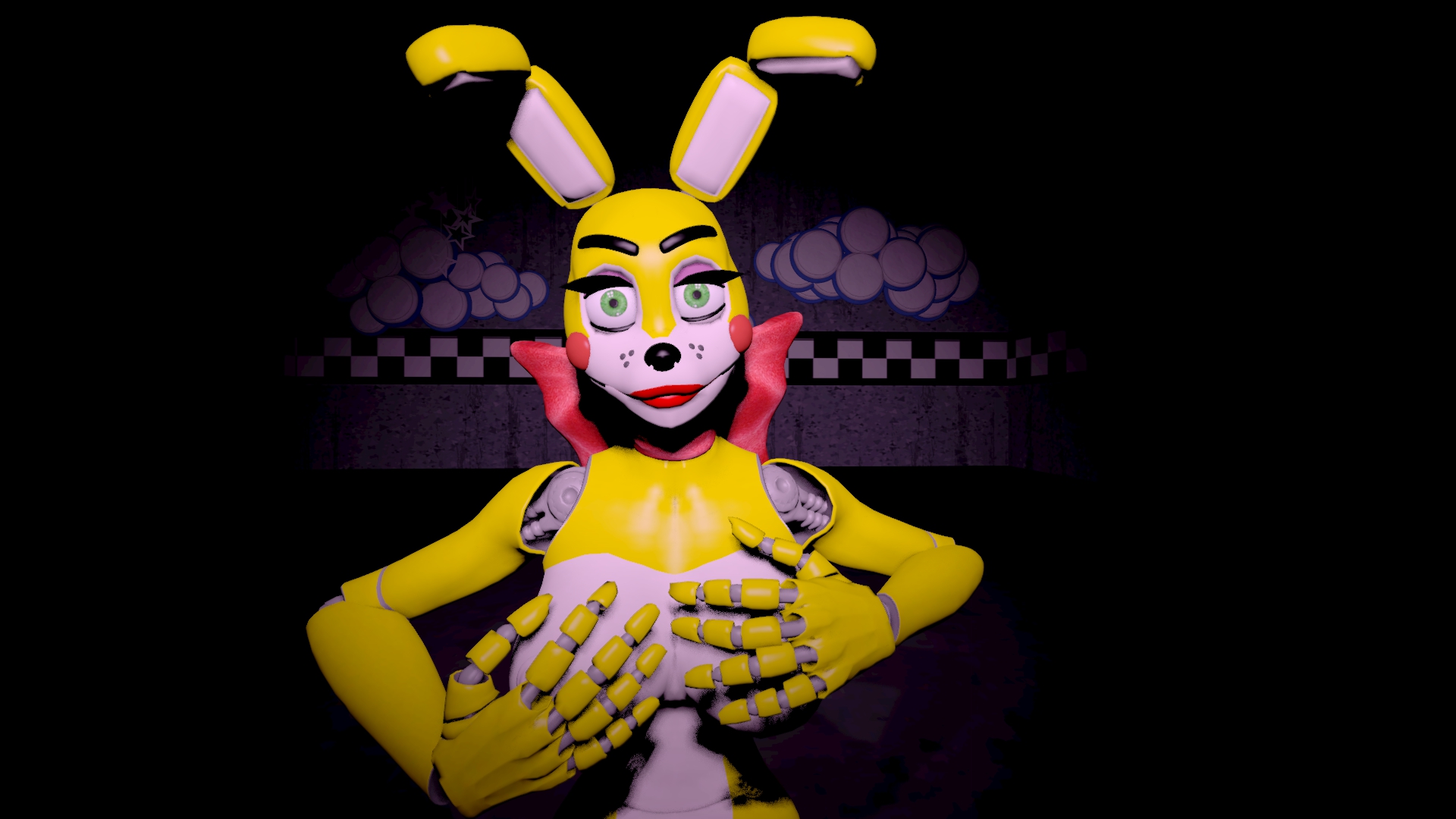 SFMLab • FNAF GOLDEN BONNIE NSFW