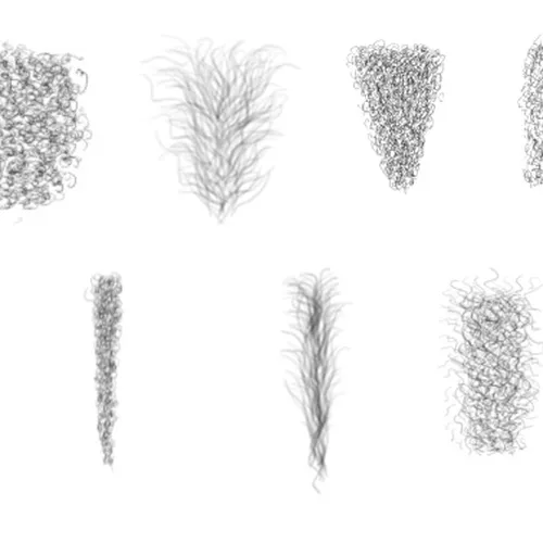 SFMLab • Pubic hair selection for artists