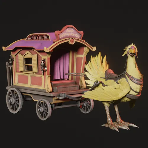 Thumbnail image for Chocobo Carriage - FF7 Remake